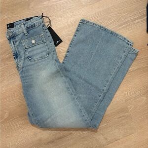 NWT 7 For All Mankind Tailorless Modern Dojo Luxe Vintage Jeans Sz 27